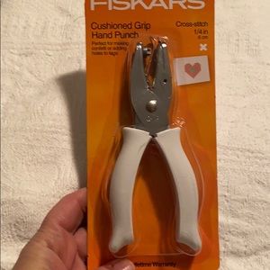 Fiskars hand punch. Cross stitch pattern